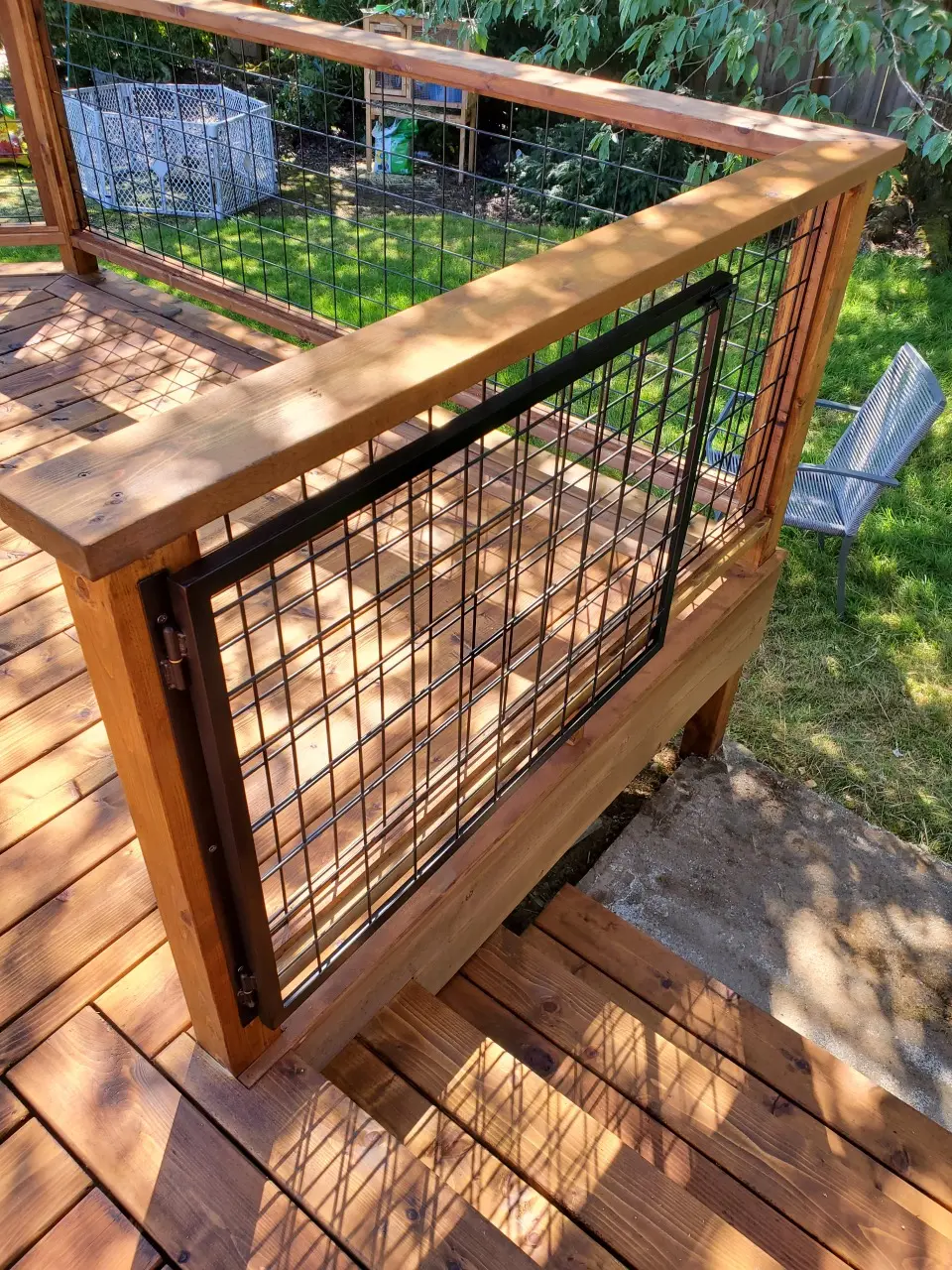 Cedar frame, open views