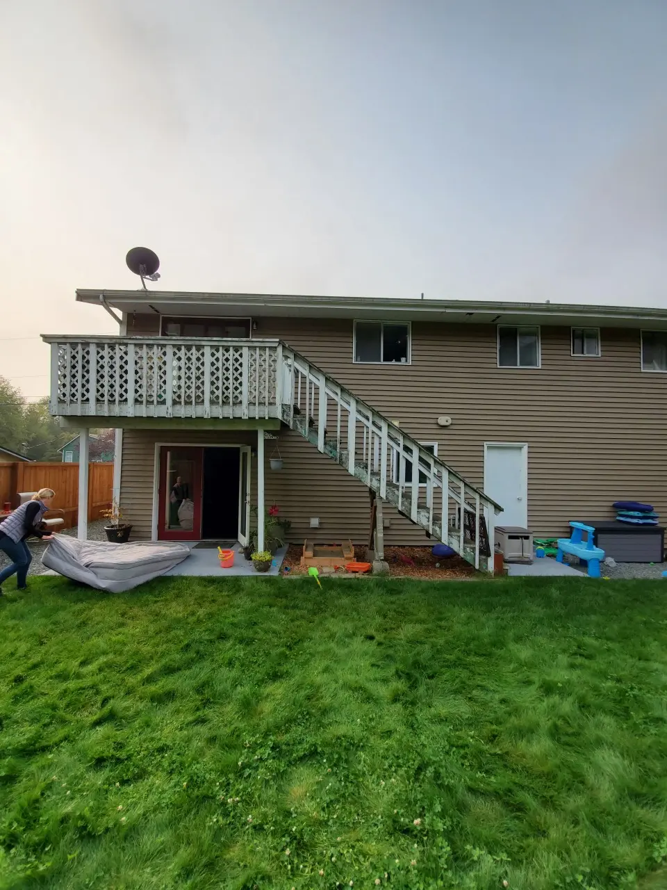 Composite Deck before