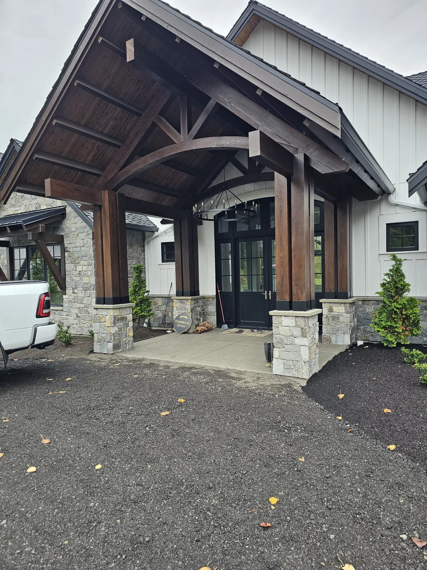 Custom Timber-Frame Home