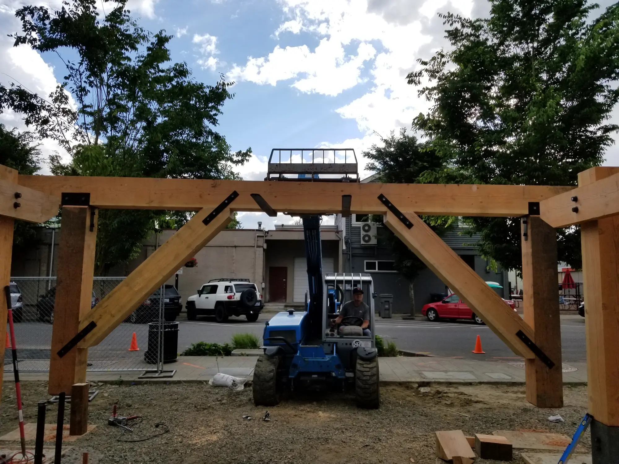 Brewery Timber Structure